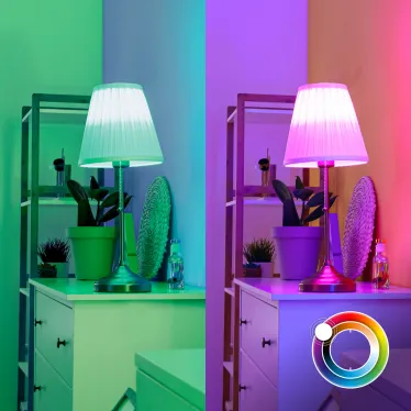 Лампа Светодиодная Smart Home RGBW E27 A60 8.5 Вт 2700-6500K 1/10/100 | 1170112 | Gauss