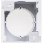 GLOSSA Расширение коробки наружного монтажа алюминий