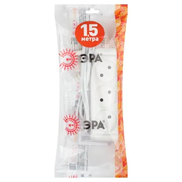 Удлинитель UX-3-1,5 м без заземл., 1300Вт, 3гн, 1,5м UX-3-1,5 м