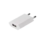                  Устройство сетевое зарядное для iPhone, iPad USB, 5V, 1 A, белое,
               