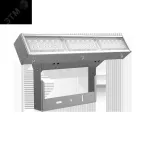 Cветильник cветодиодный промышленный Olymp 2.0 GL 75Вт 4000К IP65 угол 60 гр. расеив. закаленное стекло ди. DALI | V1-I0-70631-04D07-6507540 | VARTON