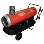 Пушка тепловая дизельная непрямого нагрева на 30 кВт, круглая