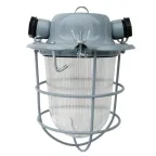 Светильник НСР-01х200 с решеткой штампованный корпус IP54