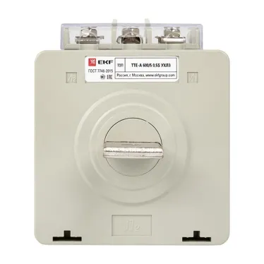 Трансформатор тока ТТЕ-A-600/5А с клеммой напряжения класс точности 0,5S PROxima