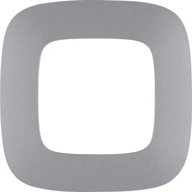 Valena ALLURE Рамка 1 пост алюминий универсальная