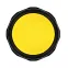 Кнопка SW2C-11 желтая б/п 1з+1р IP54