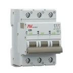 Выключатель автоматический AV-6 DC 3P 25A (C) 6kA AVERES