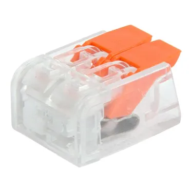 Клемма универсальная компактная СМК 221-412, 2-проводная до 4,0 кв мм, 5шт, REXANT