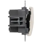 VALENA Переключатель одноклавишный промежуточный в рамку слоновая кость