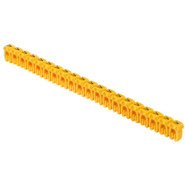 Маркер открытого типа KE 0,75-1,5мм2 символ 'V' (200шт/упак) IEK