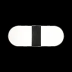 Светильник светодиодный настенный бра 6 Вт 300 лм 4000К AC 220В Черный IP20 290х110х40мм Elena Gauss