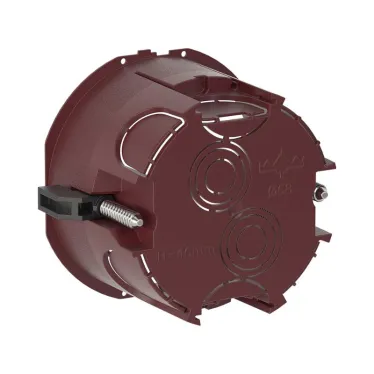 Подрозеточная коробка для полых стен, глубиной 45мм, 2 модуля