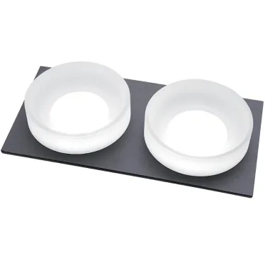 Светильник ИВО-2х50w G5.3 прямоугольный черный