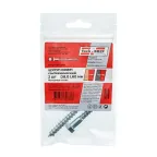 Шуруп DIN571 8х60 сантехнический, шестигранная головка (2шт) - пакет