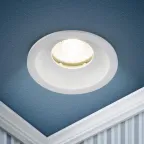 Светильник встраиваемый влагозащищенный под лампу MR16/GU5.3 (в комплект не входит) IP44 белый матовый WR4 SWH