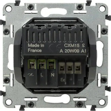 Valena IN MATIC Светорегулятор кнопочный для балластов 1-10В с нейтралью Безвинтовые зажимы