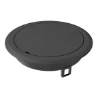 Лючок GES R2 глухой 40х140 мм (полиамид,черный)