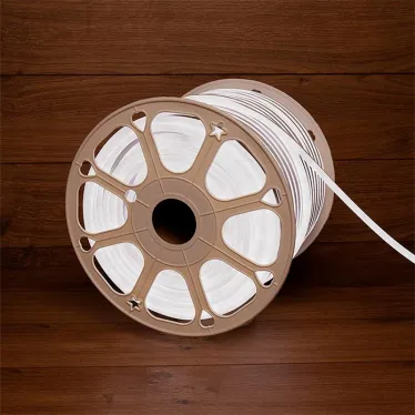 Гибкий неон LED SMD 8х16 мм, белый, 120 LED/м, 100 м