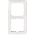 W59 Рамка 2 поста белая