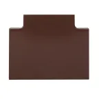 Угол T-образный (40х16) (4 шт) Plast под темное дерево