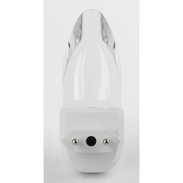 Ночник - светильник светодиодный в розетку с датчиком освещенности белый NN-618-LS-W ЭРА