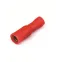 Наконечник цилиндрический РшИм 1.5-4-8.5 красный QUADRO (50шт) с изолированным фланцем