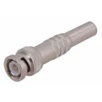 РАЗЪЁМ штекер BNC под пайку с пружиной металл,