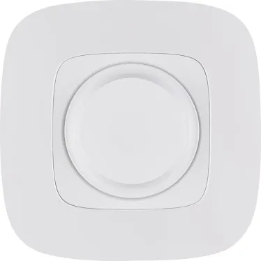 Valena ALLURE Светорегулятор с поворотной ручкой универсальный 300Вт без нейтрали С лицевой панелью Белый