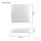 Светильник потолочный Классик без ДУ SPB-6-24 Nancy S светодиодный без ДУ квадратный