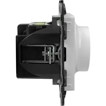 Valena LIFE Светорегулятор с поворотной ручкой универсальный 300Вт без нейтрали С лицевой панелью Белый