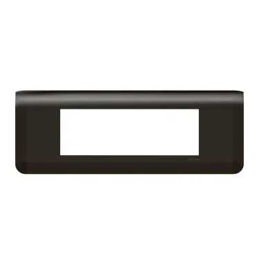 Рамка Mosaic 6 модулей - матовая черная