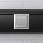 Avanti Вывод кабеля модульный , Закаленная сталь, 2 модуля