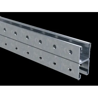 Двойной С-образный профиль 41х41, L800, толщ.2,5 мм, горячеоцинкованный