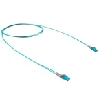 Оптический коммутационный шнур Duplex LC/UPC-LC/UPC 50/125 (OM3) 1 м