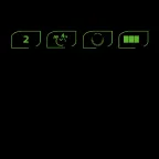 Фонарь светодиодный ручной 2 Вт 100 лм Черный IP3X аккумуляторный Lead acid 250мАч GFL Gauss