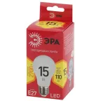 Лампа светодиодная A60-15W-827-E27 диод, груша 15Вт, тепл, E27