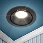 Светильник встраиваемый алюминиевый KL100 BK MR16 GU5.3 черный