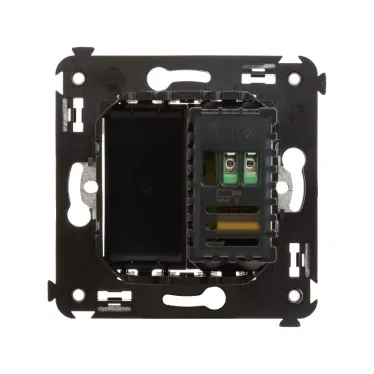 Avanti Диммер поворотный в стену, ''Черный квадрат''