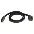 Набор для подключения Белт-лайт (шнур питания с вилкой+ коннектор, на 2 жил.), черный ERABL- SET