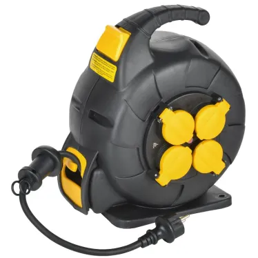 TWIST Катушка УК10 2P+PE/10м 3х1,5мм2 КГ автосм. IP44 IEK