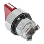 Механизм переключателя исполнительный ХB4 красный на 2 положения с фиксацией с подсветкой с короткой ручкой PROxima