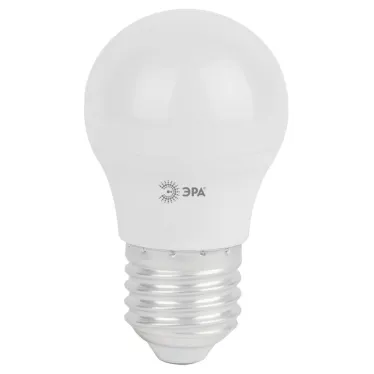 Лампа светодиодная LED P45-9W-860-E27 (диод, шар, 9Вт, хол, E27 (10/100/3000)