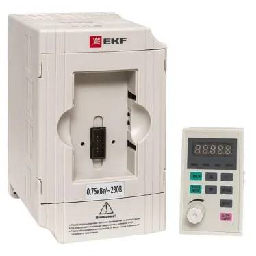 Преобразователь частоты 0.75/1.5кВт 1х230В VECTOR-100