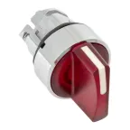 Механизм переключателя исполнительный ХB4 красный на 2 положения с фиксацией с подсветкой с короткой ручкой PROxima