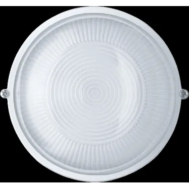 Светильник НПП-60w термостойкий круглый без решетки IP54 белый