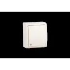 15 Aqua Выключатель проходной с 3-х мест (перекрёстный) IP54 10А 250В винтовой зажим S15A сл. кость