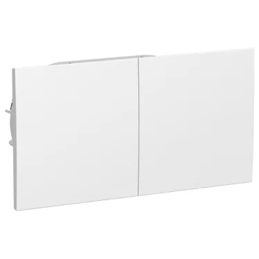 ATLASDESIGN РОЗЕТКА двойн. с заземл.со штор.со сдвиж. крышк, 16А, в сборе, ЛОТОС