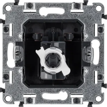 Розетка Valena ALLURE информационная одиночная RJ45 категория 5е UTP лицевая панель белая