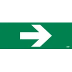 Этикетка самоклеящаяся 350х130мм ''Направляющая стрелка'' IEK