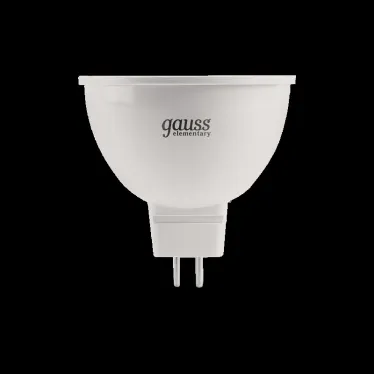Лампа светодиодная LED 11 Вт 850 лм 4100К софит MR16 нейтральный GU5.3 AC 220В Elementary Gauss